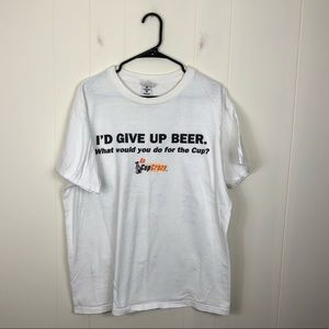 Vintage 97’ NHL Stanley Cup Labatt Blue Promo T-Shirt Sz XL